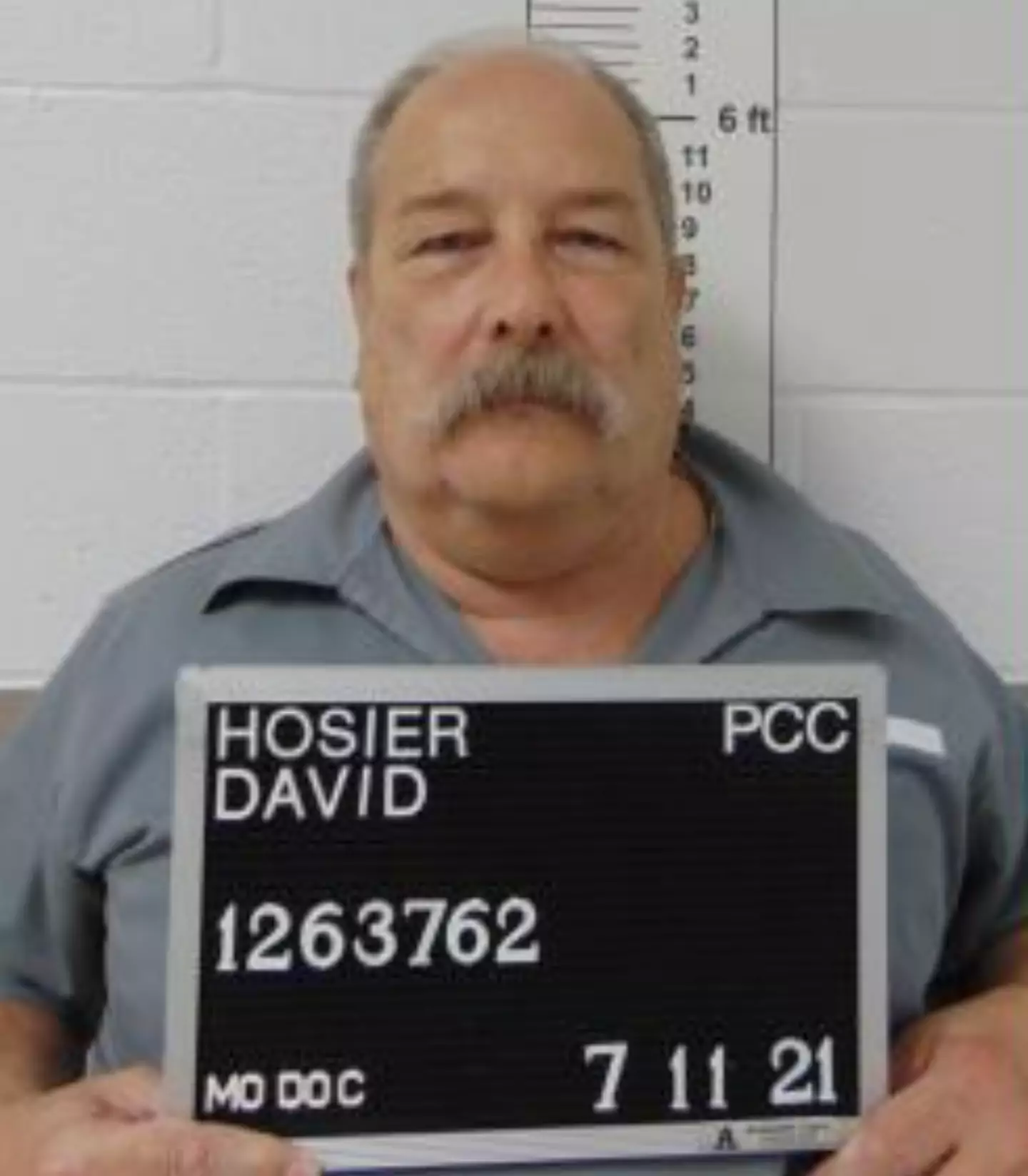 David Hosier has been on death row for 10 years. (Missouri Department of Corrections)
