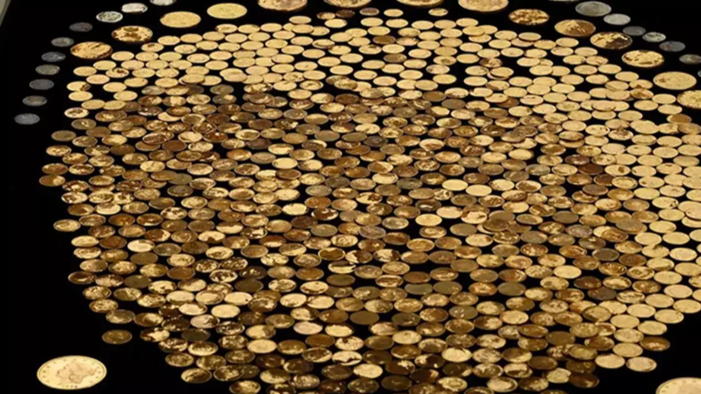 Man can't believe his luck after finding small fortune buried underneath farm