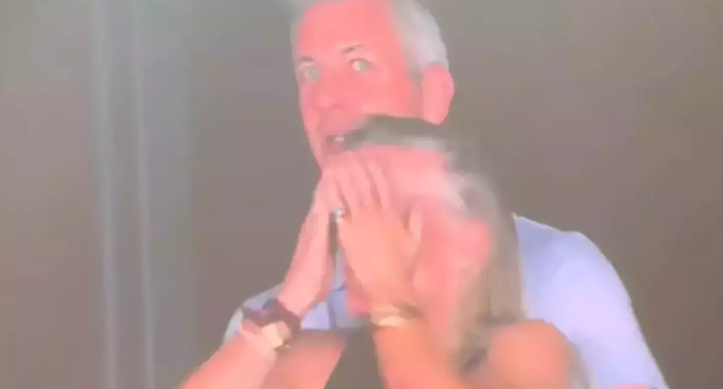 The moment quickly went viral (TikTok)