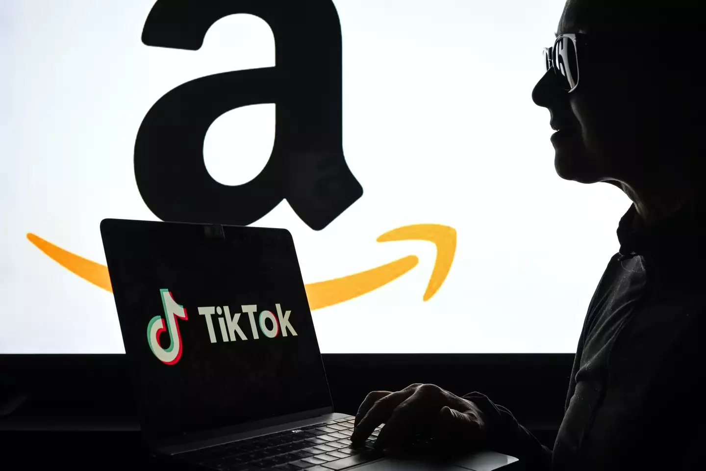 Amazon has reportedly put a bid in for TikTok (Artur Widak/NurPhoto via Getty Images)