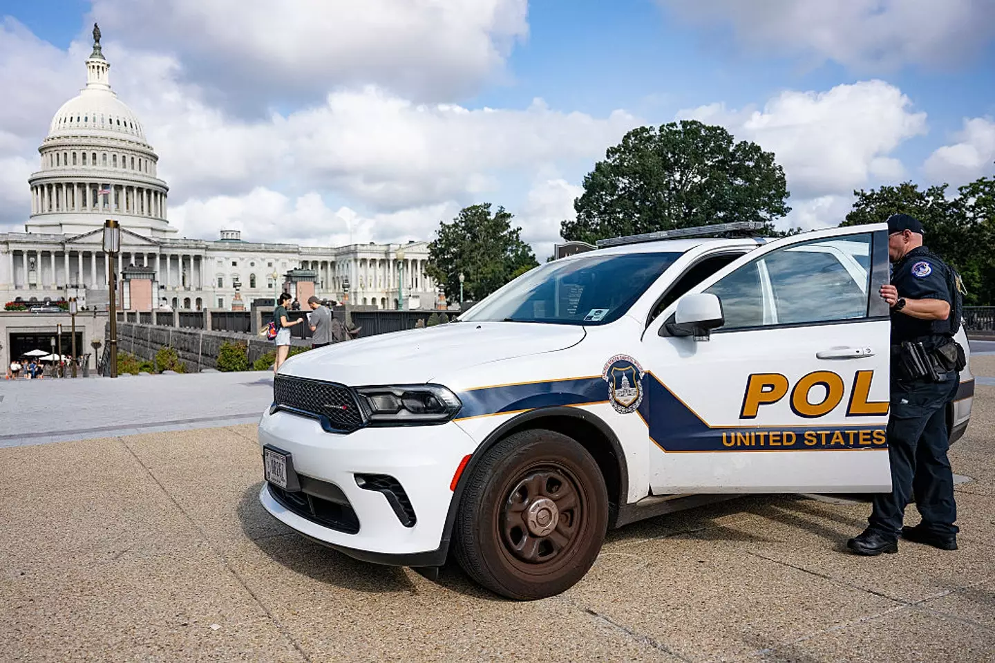 Trump has put Washington, D.C's police force under federal control (JIM WATSON/AFP via Getty Images)