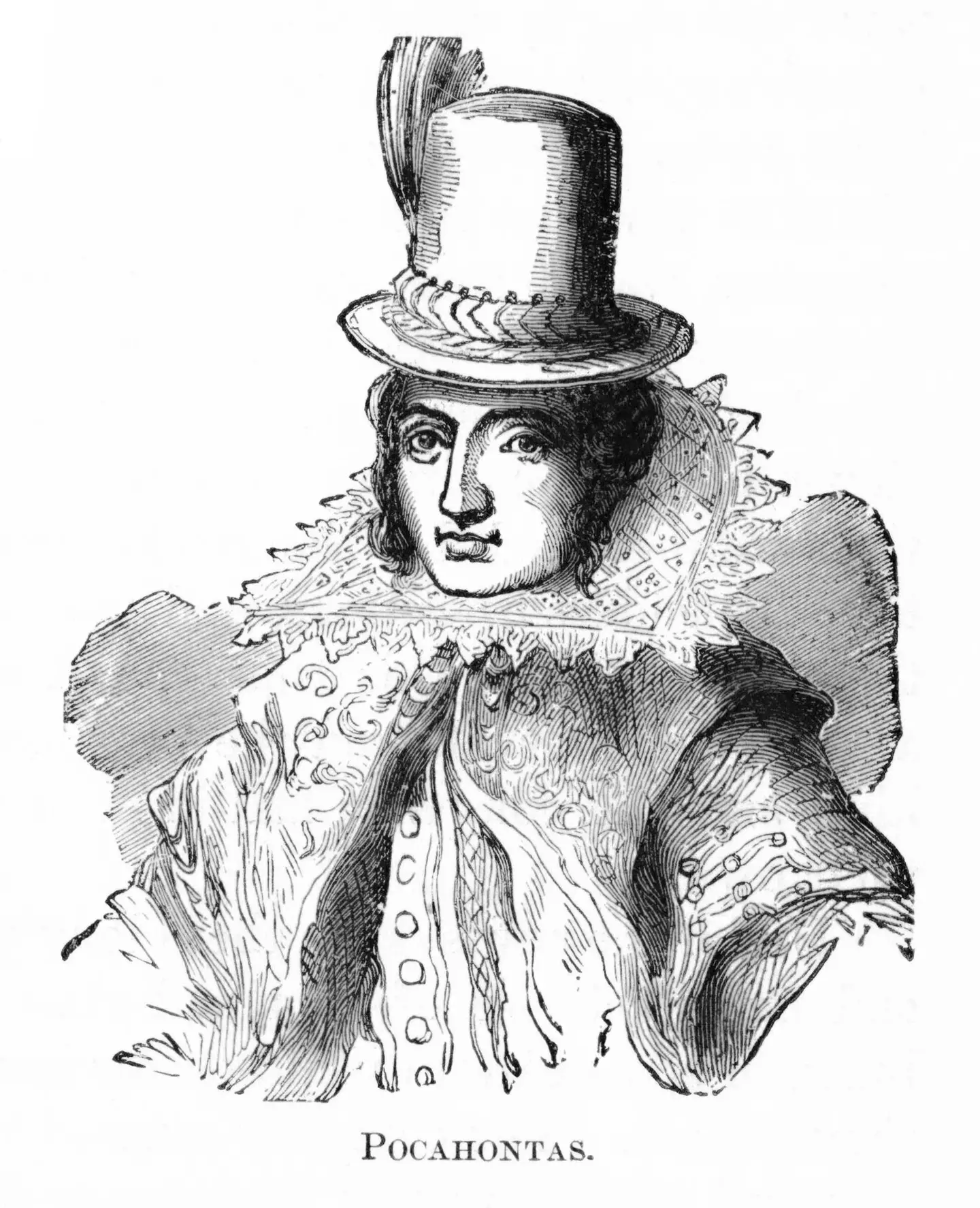 A portrait of Pocahontas (Getty Images)