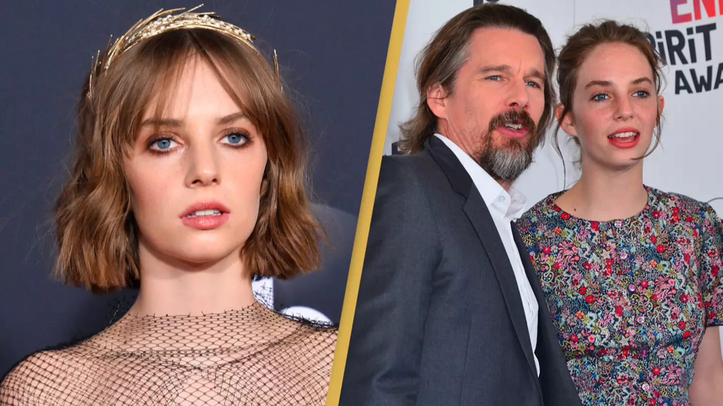 Maya Hawke 'lied' to dad Ethan Hawke to cover for night she lost her virginity
