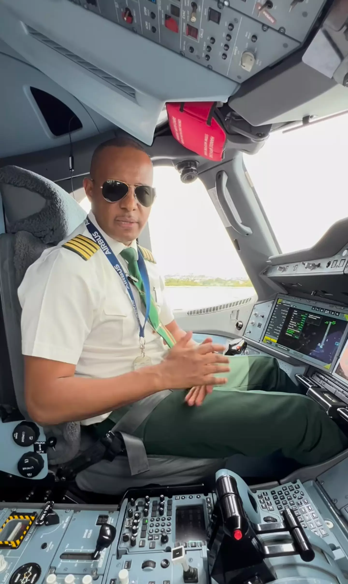 Pilot instructor Tewodros Solomon wants to let you in on an aviation secret.