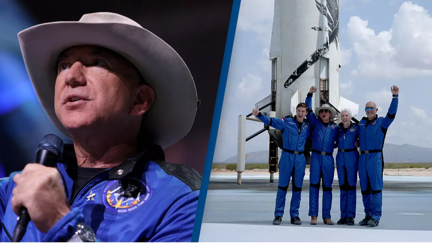 Jeff Bezos reveals what it feels like to float at zero gravity