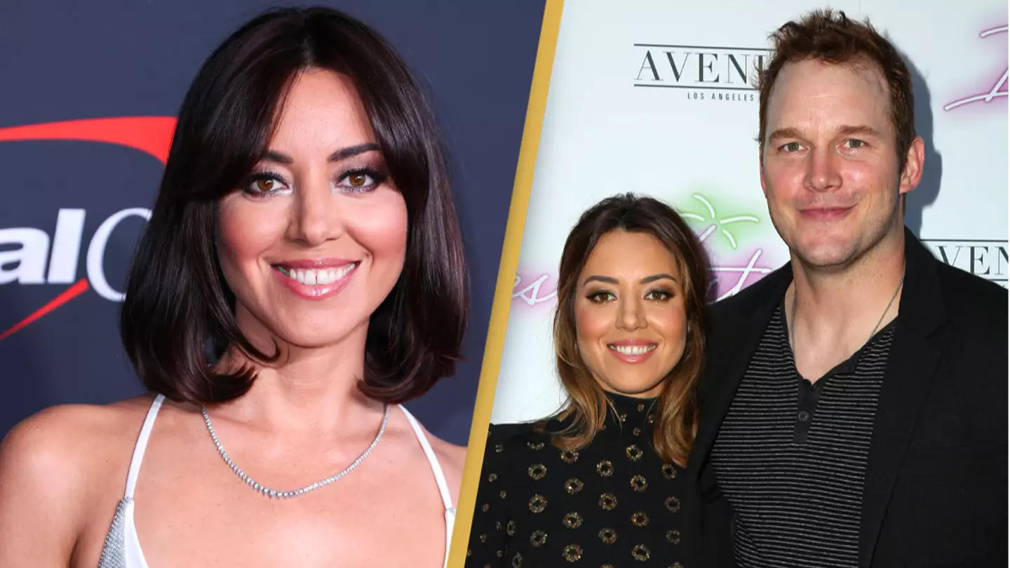 Aubrey Plaza says Chris Pratt's wife hit the jackpot and is a 'lucky, lucky, lucky gal'