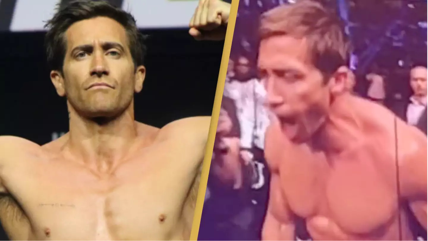 Jake Gyllenhaal shocks the world by fighting in the UFC Octagon