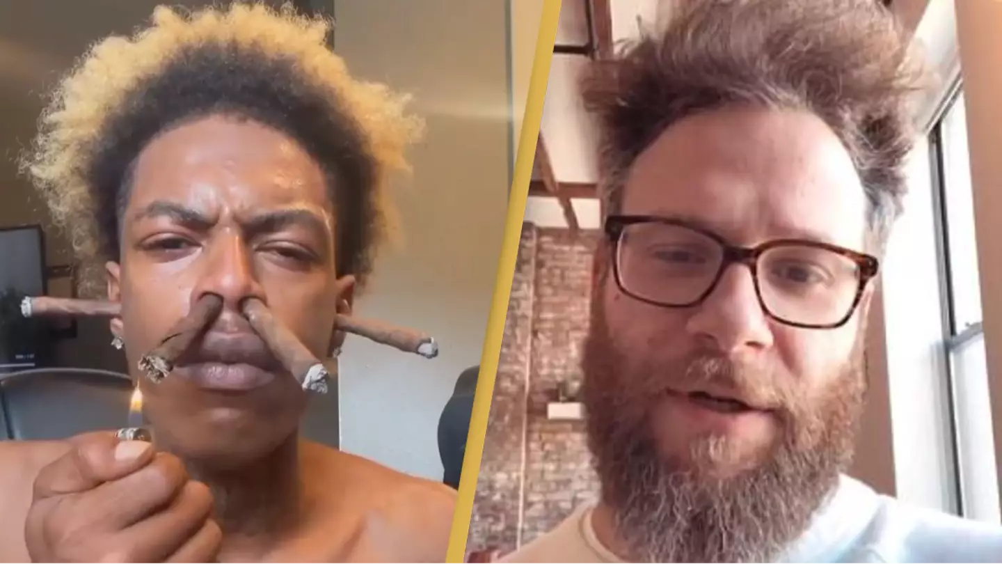 Seth Rogen Stops Fan From Continuing Challenge That Will Likely Get Him Killed