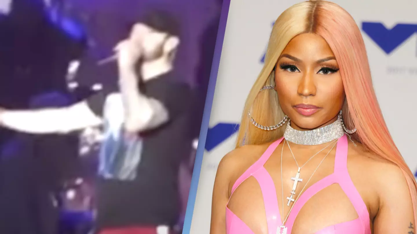 Eminem asked everyone at music festival if they think 'he should date Nicki Minaj'