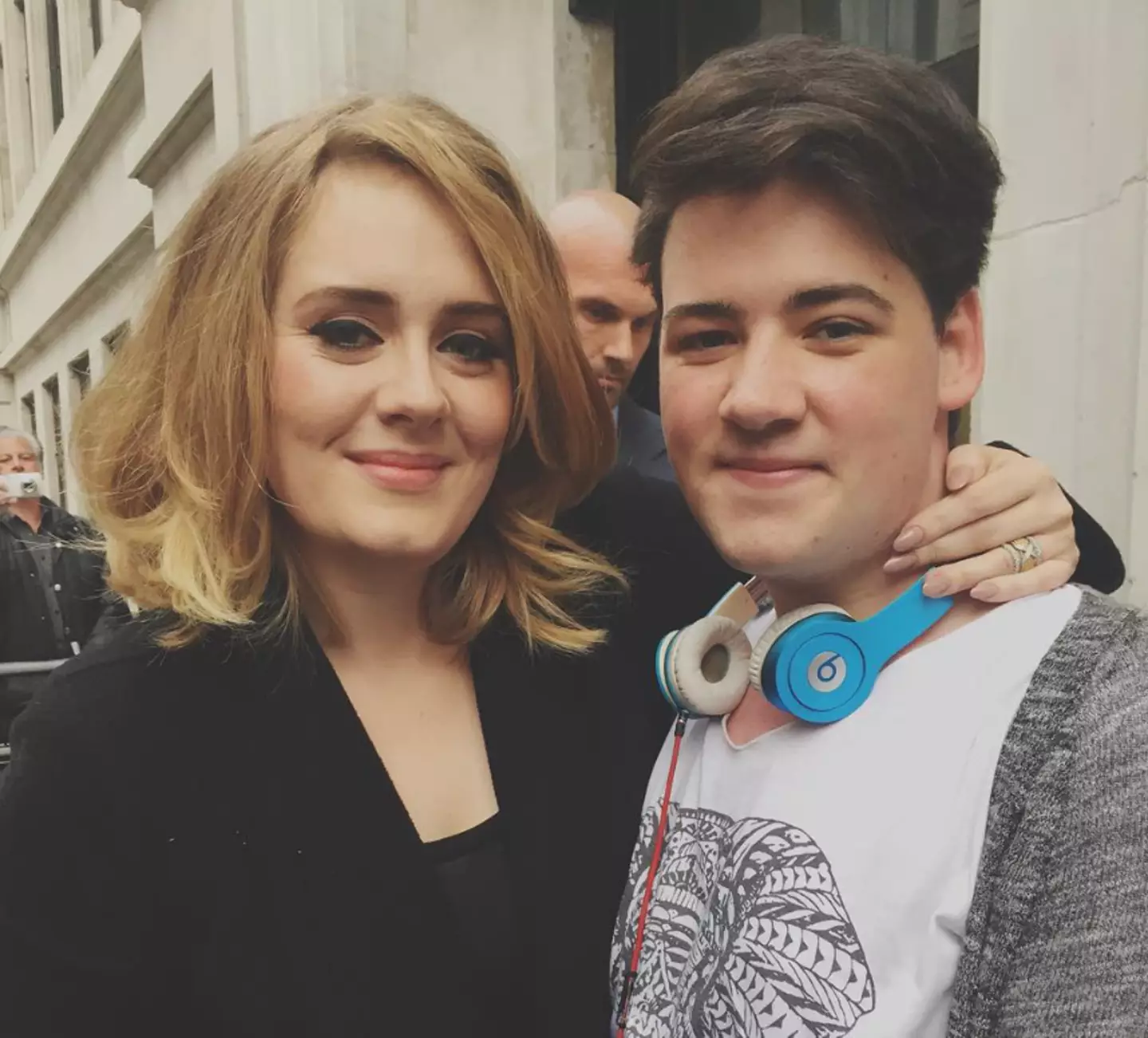 Harvey described Adele as a 'queen'.