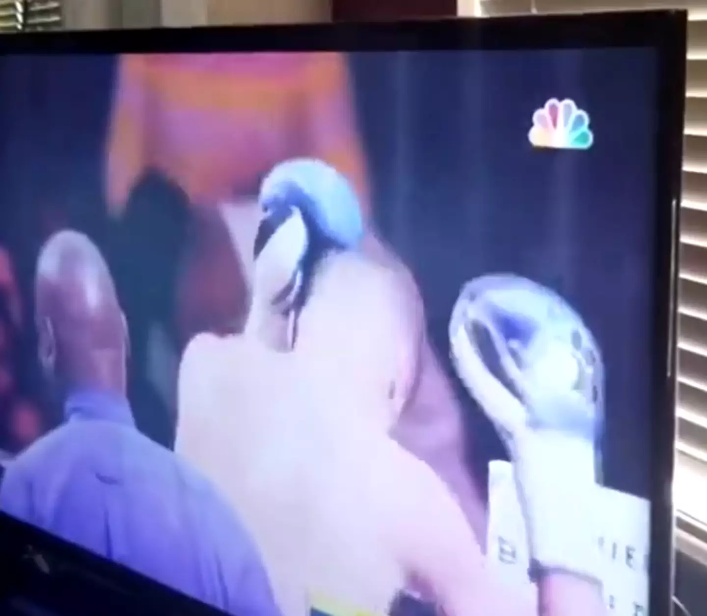 Terrel Williams threw a flurry of illegal punches. Twitter/@PicturesFoIder