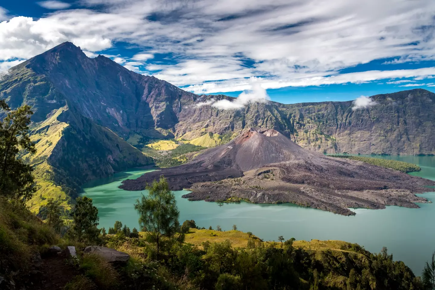 Mount Rinjani is a popular hiking spot (Getty Stock Photo)