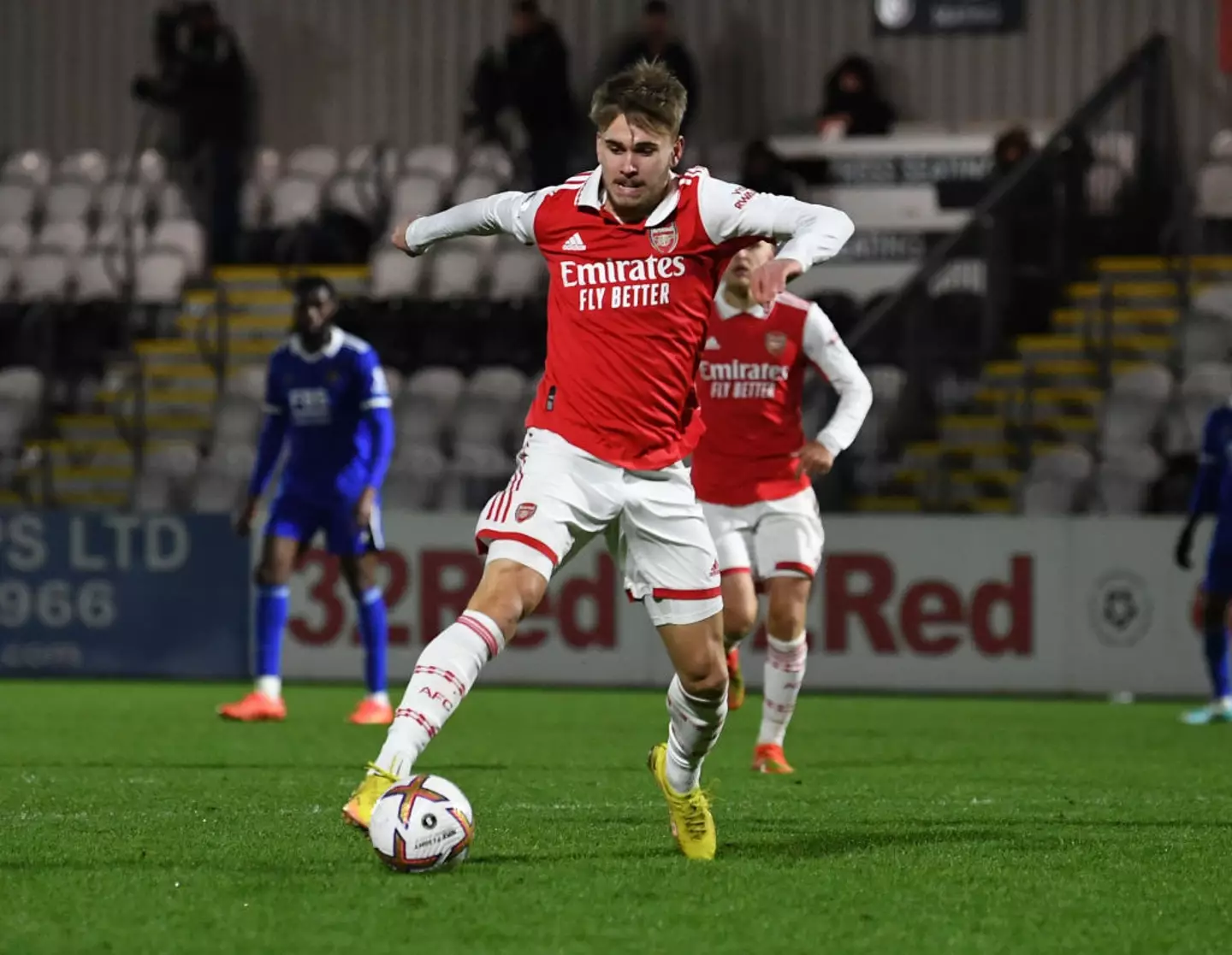 Vigar sustained a fatal injury during the match (David Price/Arsenal FC via Getty Images)