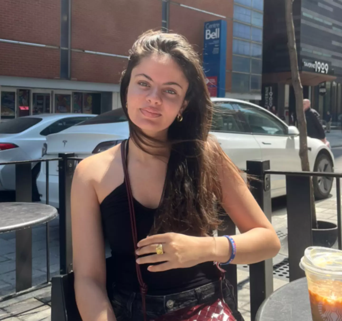 Tia worked as a food delivery driver.