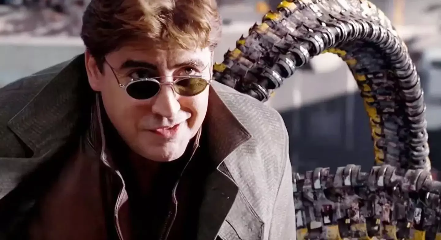 Molina as Doc Ock in Spider-Man 2.