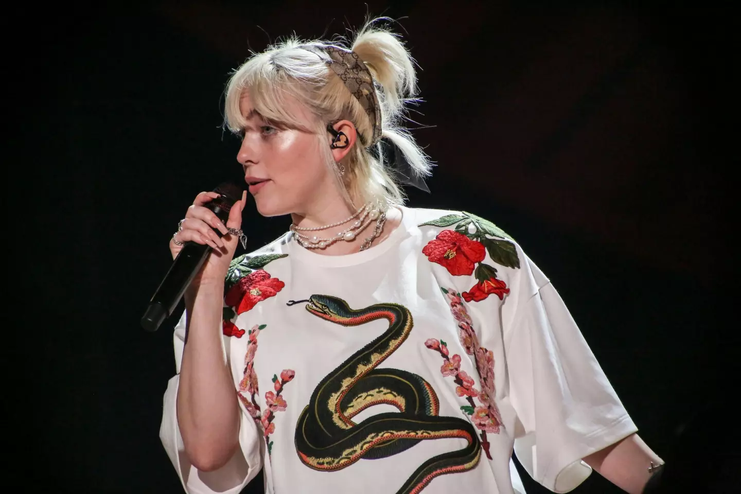 Billie Eilish didn’t see sunlight for three days during her gruelling tour.