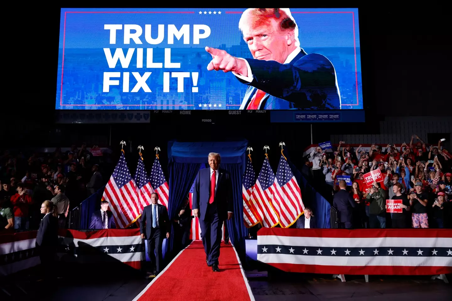 Donald Trump won after a victory in Wisconsin (Chip Somodevilla/Getty Images)