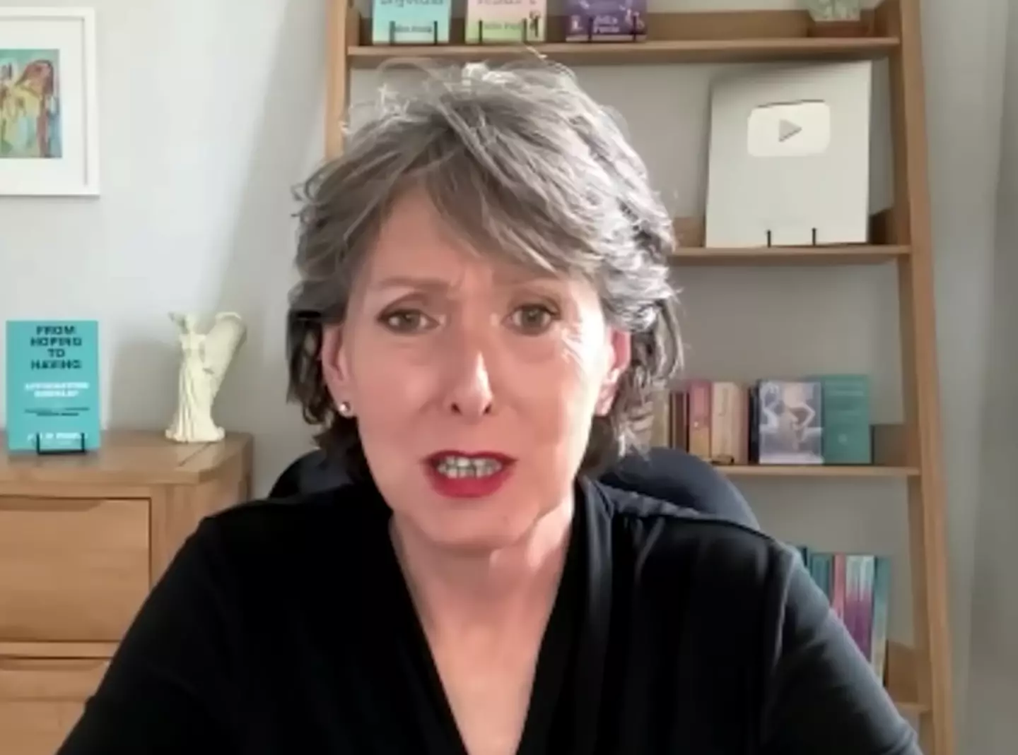 Julie described being in a 'higher realm'. (YouTube/Life After Death NDE)