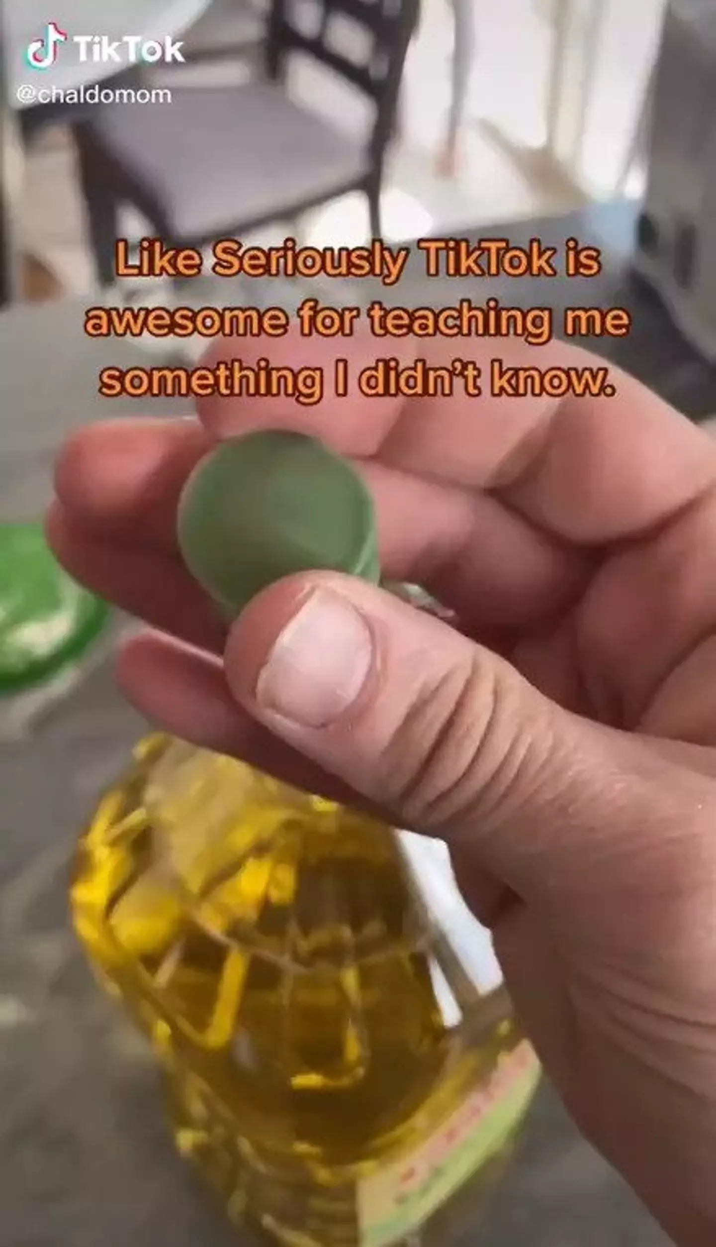 One of life's biggest battles. TikTok/@chaldomom