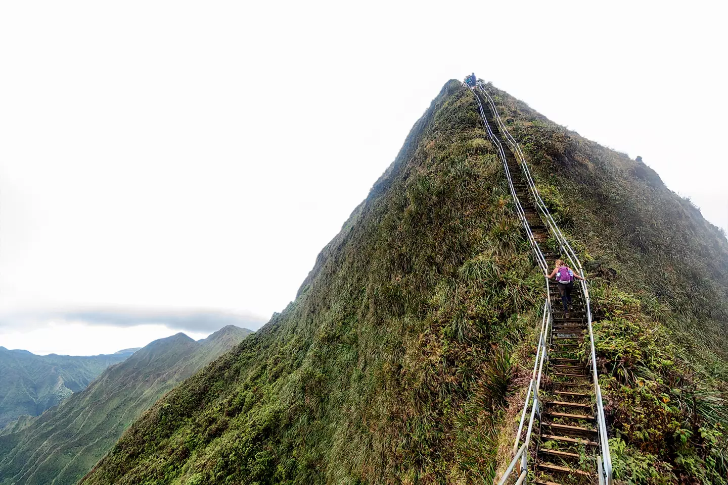 The remote Haiku Stairs trail (Agaliza/Getty Images)