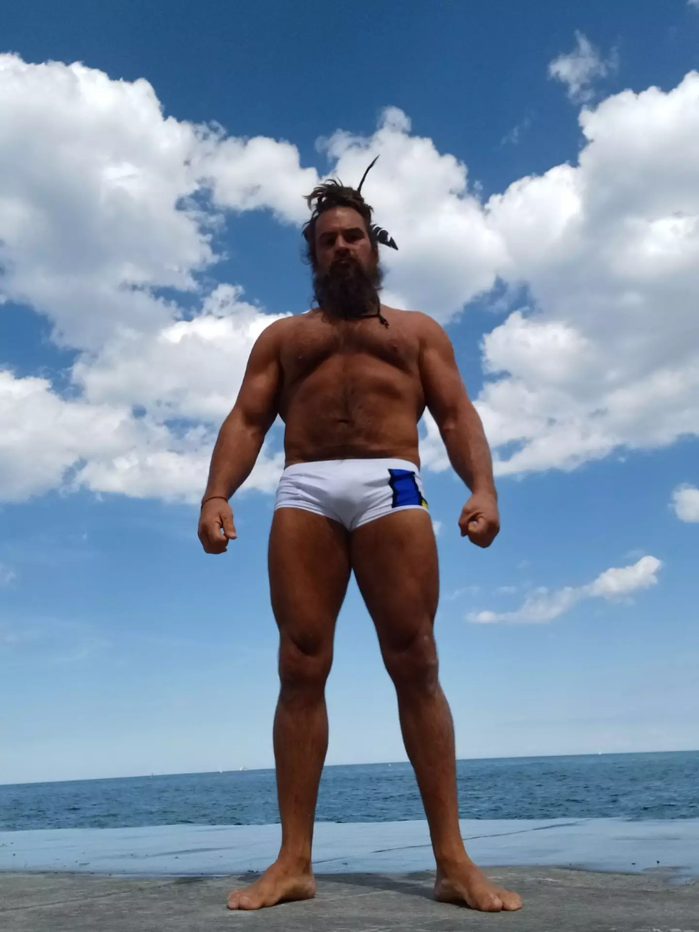 The bouncer insists he's 'never felt better'.