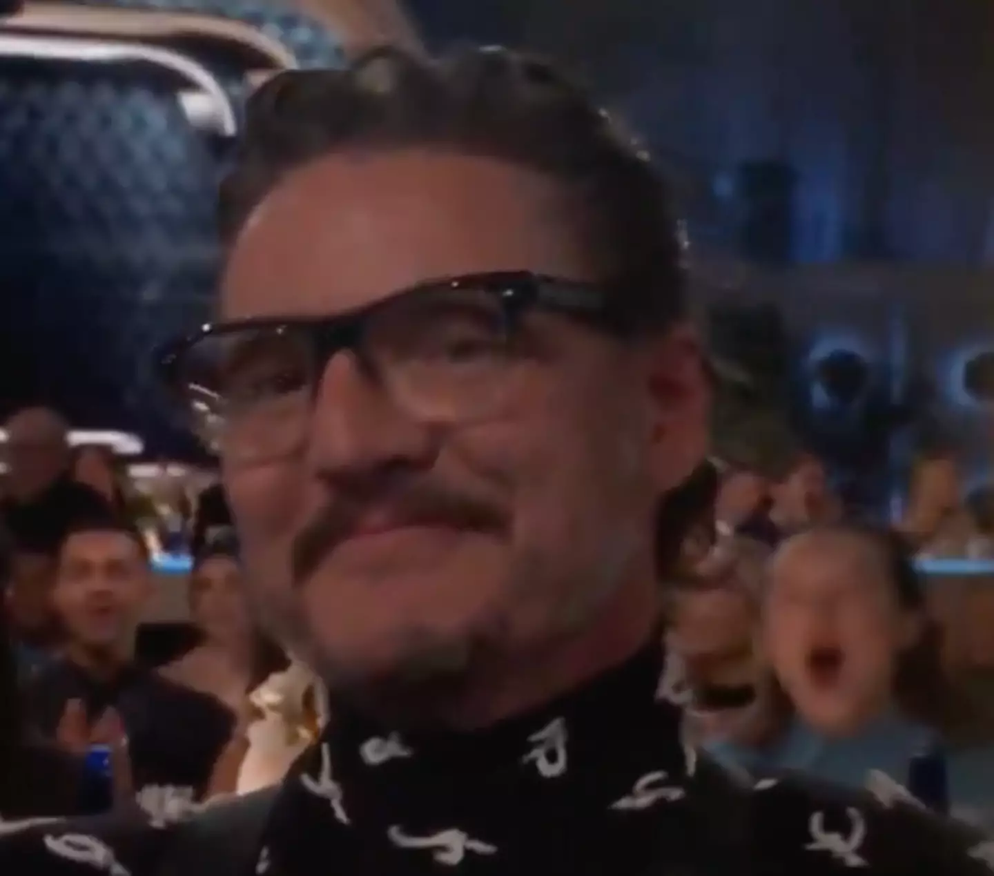 Bella Ramsay cheered the loudest for Pedro Pascal.