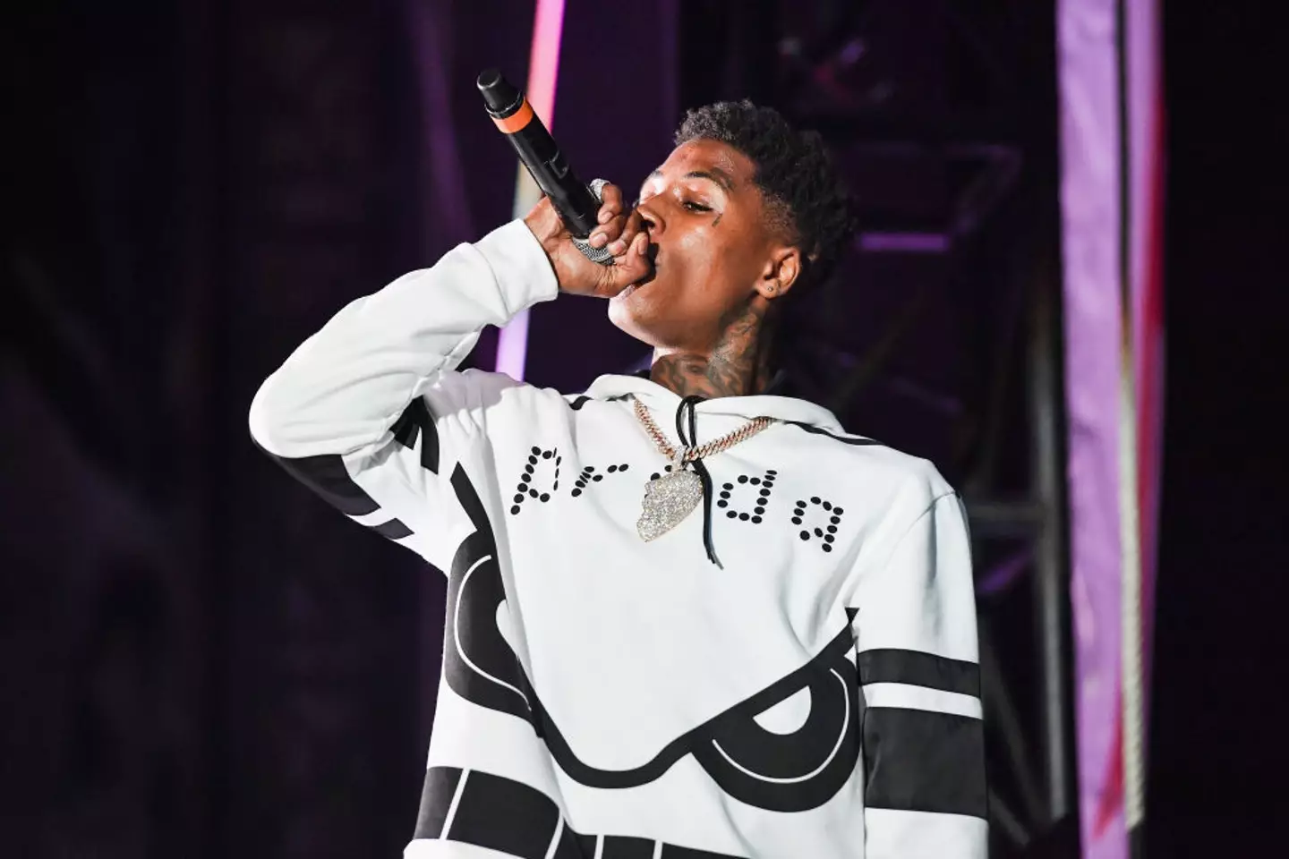 The rapper is welcoming his 13th kid (Erika Goldring / Contributor / Getty)