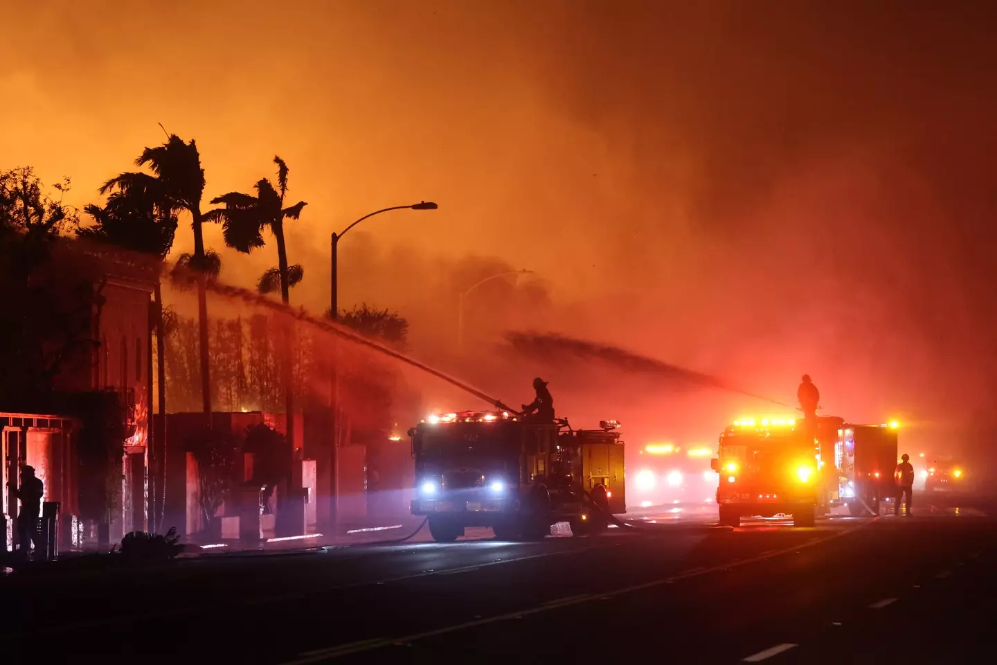 The fires are continuing to wreak havoc (Official Flickr Account of CAL FIRE / Handout/Anadolu via Getty Images)