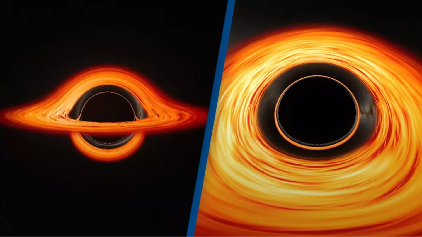 NASA simulation reveals terrifying reality of what it would be like going through a black hole