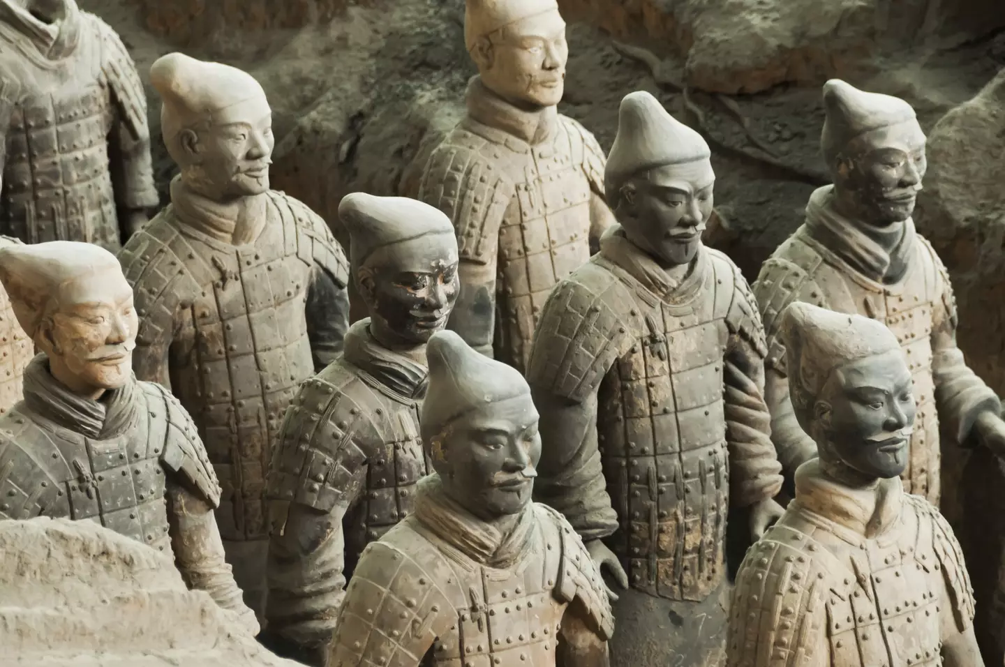 The Terracotta Army was first discovered in 1974 (Luis Martinez/Design Pics Editorial/Universal Images Group via Getty Images)