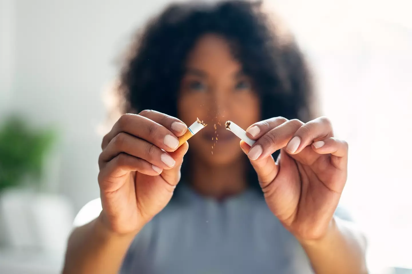 Kicking the bad habit to the curb is a good start (Getty Images)