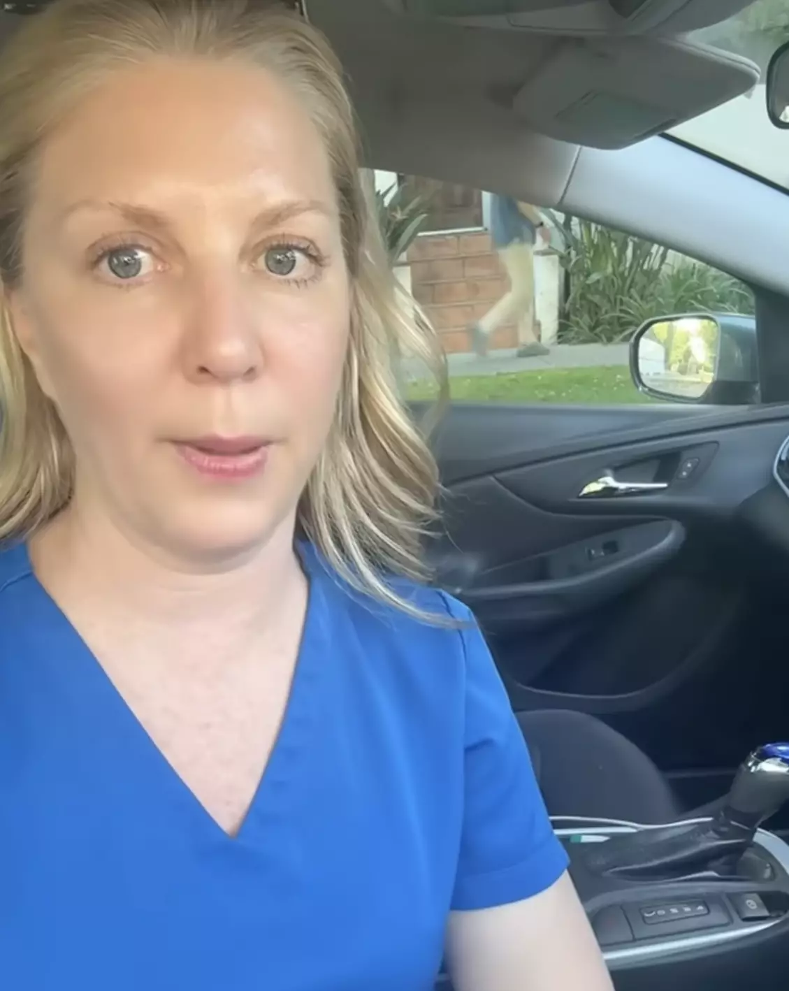 Julie recounted the story (YouTube/Hospice Nurse Julie)