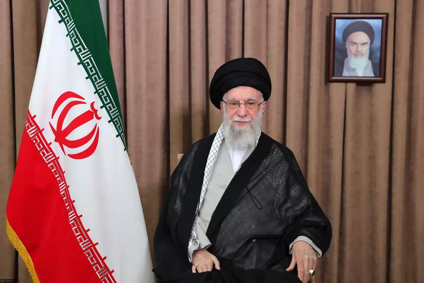Iran's Supreme Leader Ayatollah Ali Khamenei (Office of the Supreme Leader of Iran via Getty Images)