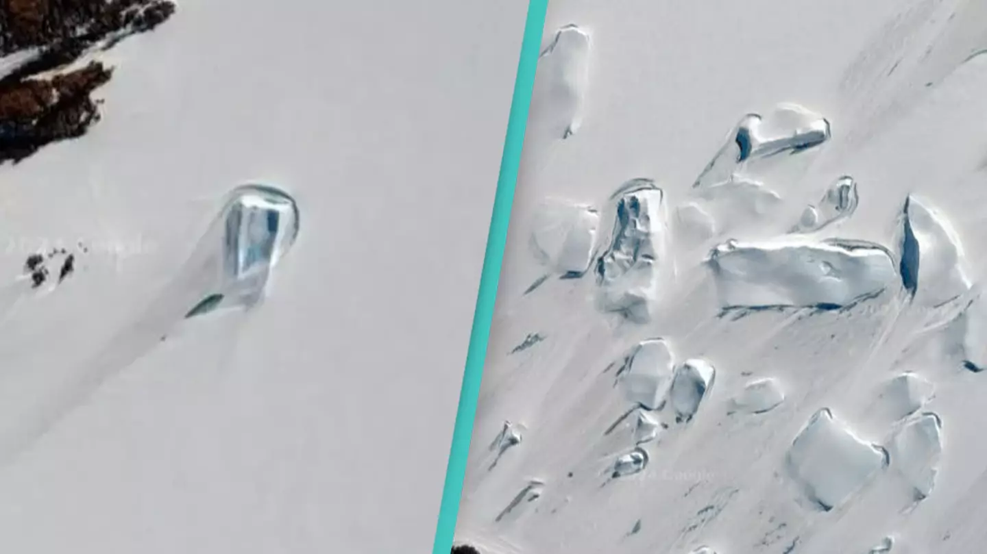 People are convinced they’ve discovered giant ‘doorway’ in Antarctica after searching on Google Maps
