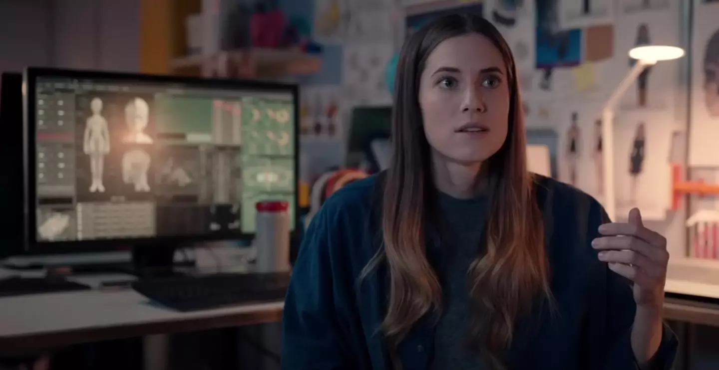 Allison Williams stars as M3GAN's developer Gemma in the new horror flick.