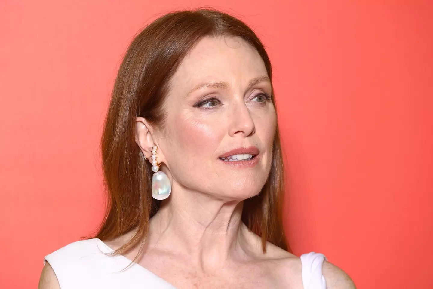 Julianne Moore has authored the book series 'Freckleface Strawberry' (Getty Images/ Marc Piasecki/WireImage)