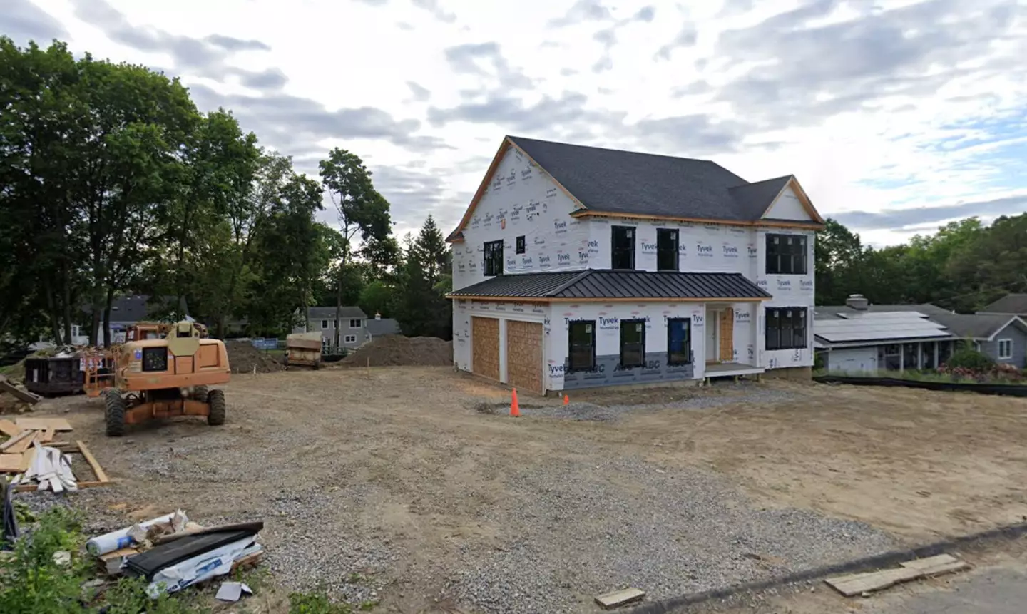 Dr Daniel Kenigsberg was shocked to find the house on his land.