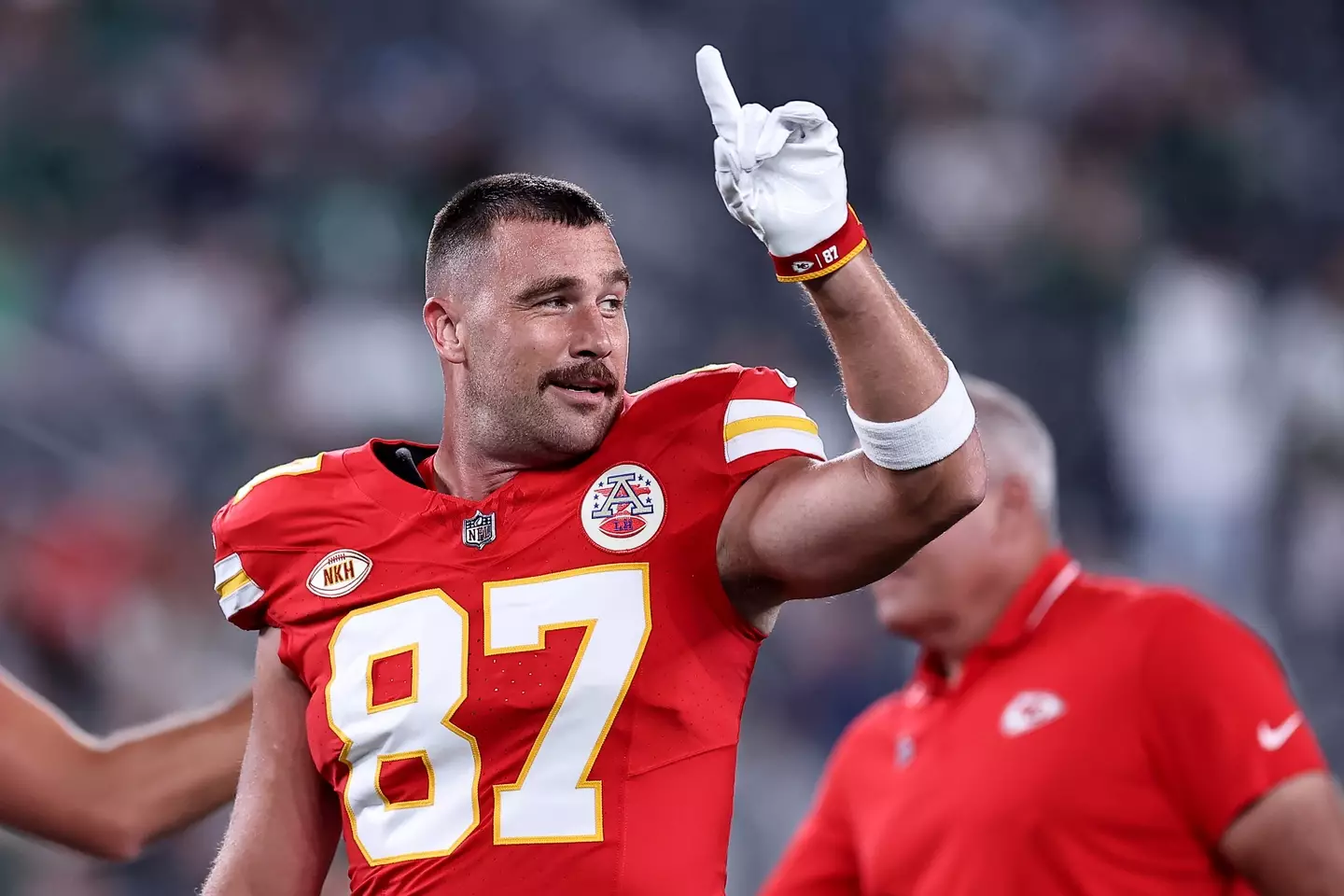 Travis Kelce plays for the Kansas City Chiefs.