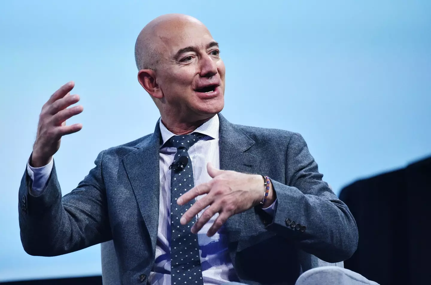 Jeff Bezos is currently worth an estimated $204 billion (MANDEL NGAN/AFP via Getty Images)