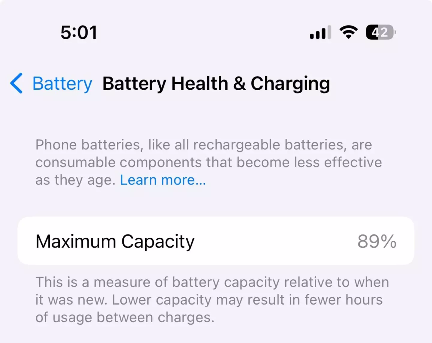 One Twitter user claimed their iPhone was now 'useless'.