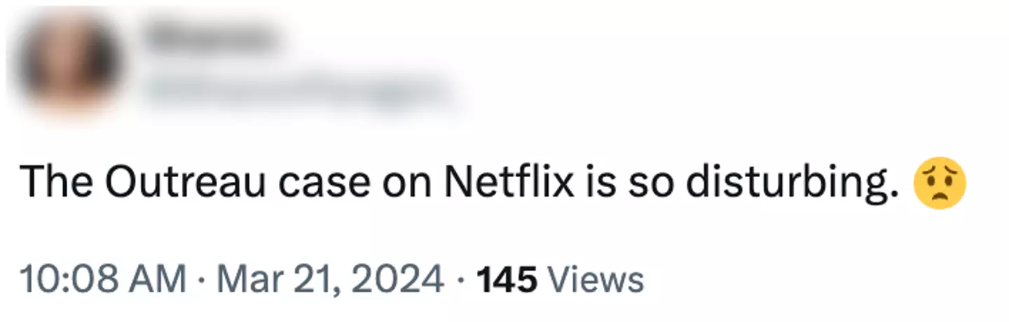 Some viewers have had to switch off the series.