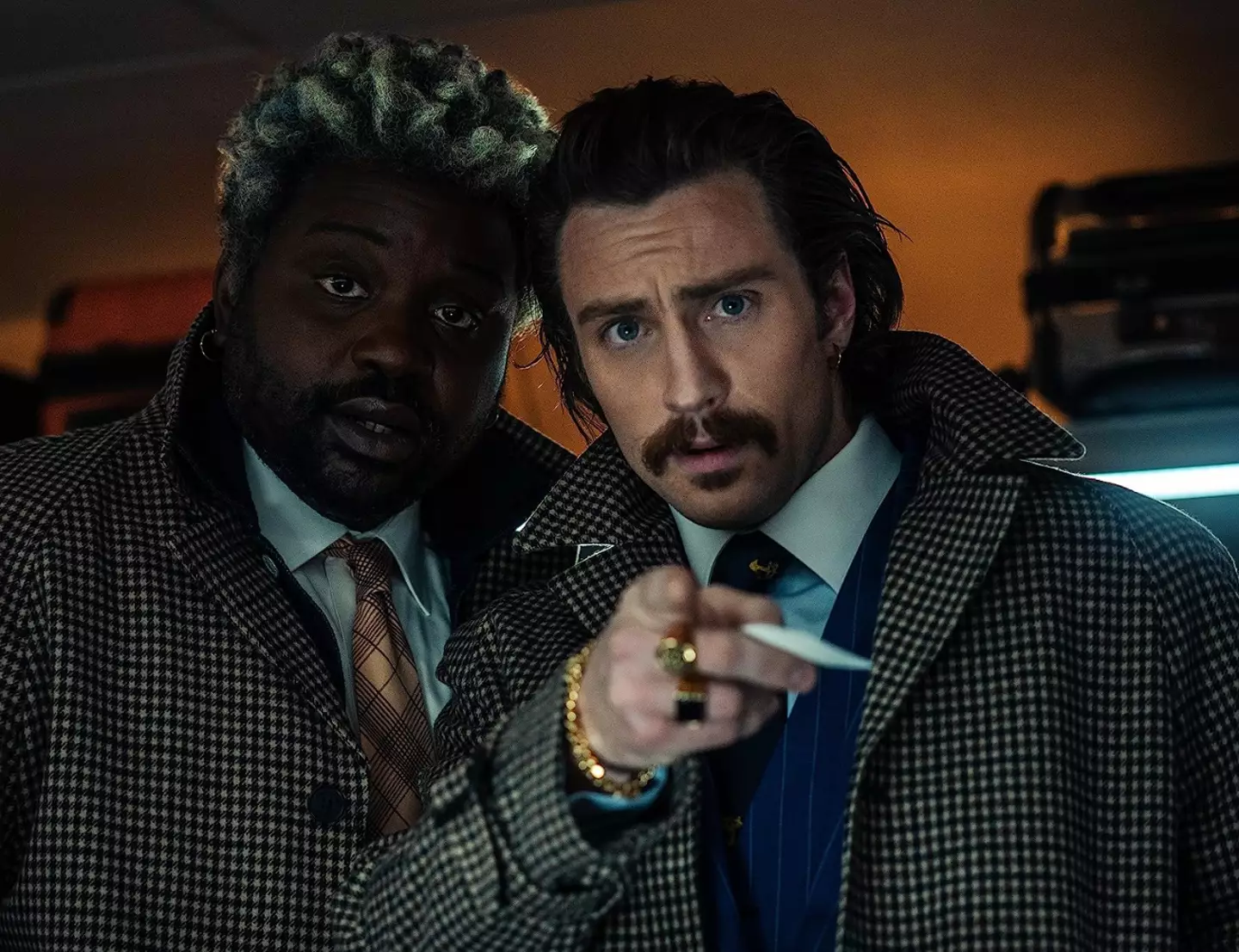 Aaron Taylor-Johnson played Tangerine in Bullet Train.