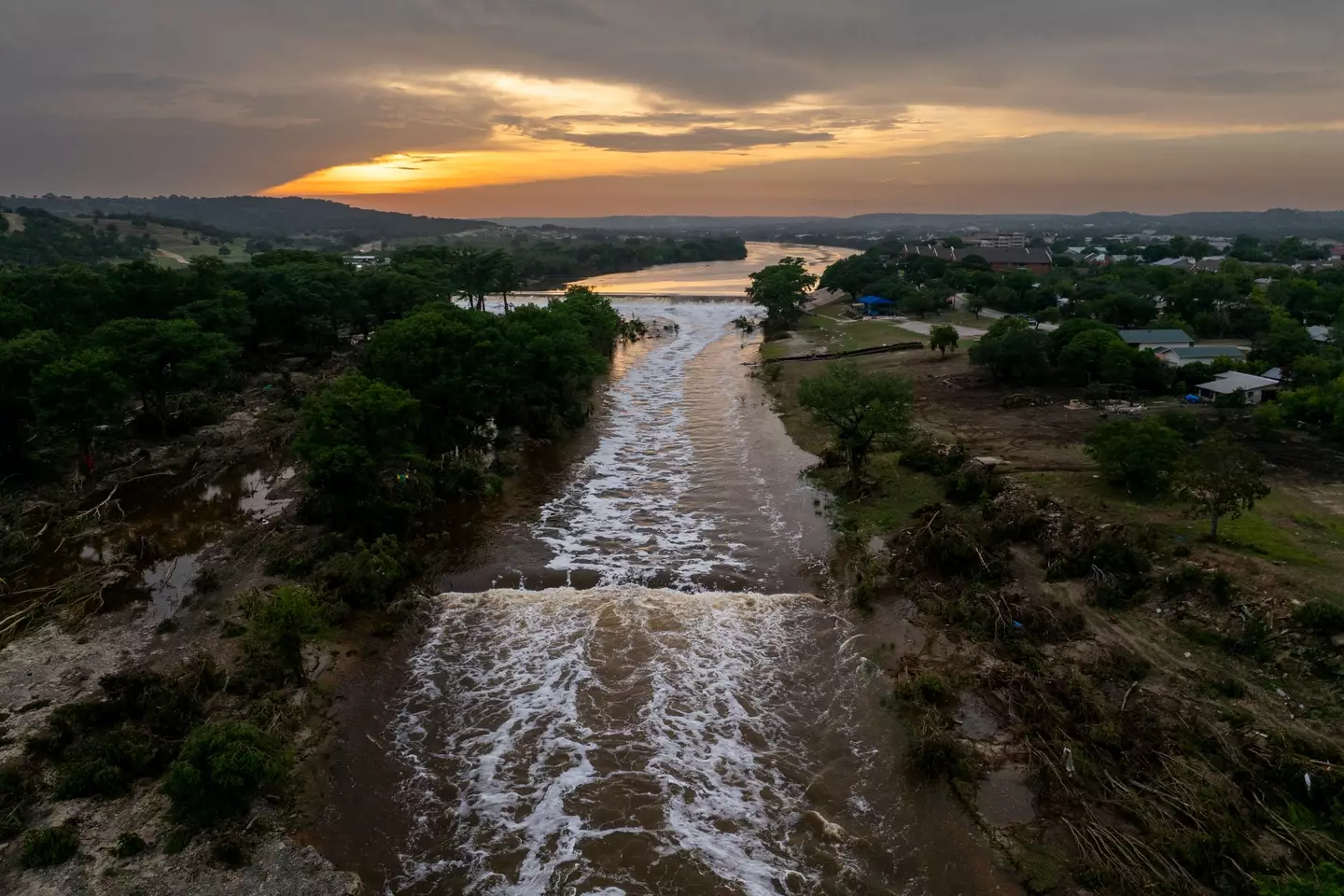 More than 100 people have died as a result of the floods (Brandon Bell/Getty Images)