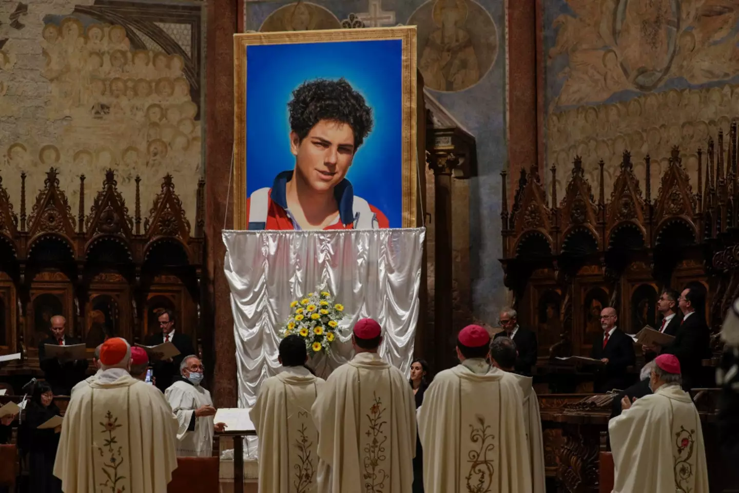 Carlo Acutis will be canonised this year (AP Photo/Gregorio Borgia)