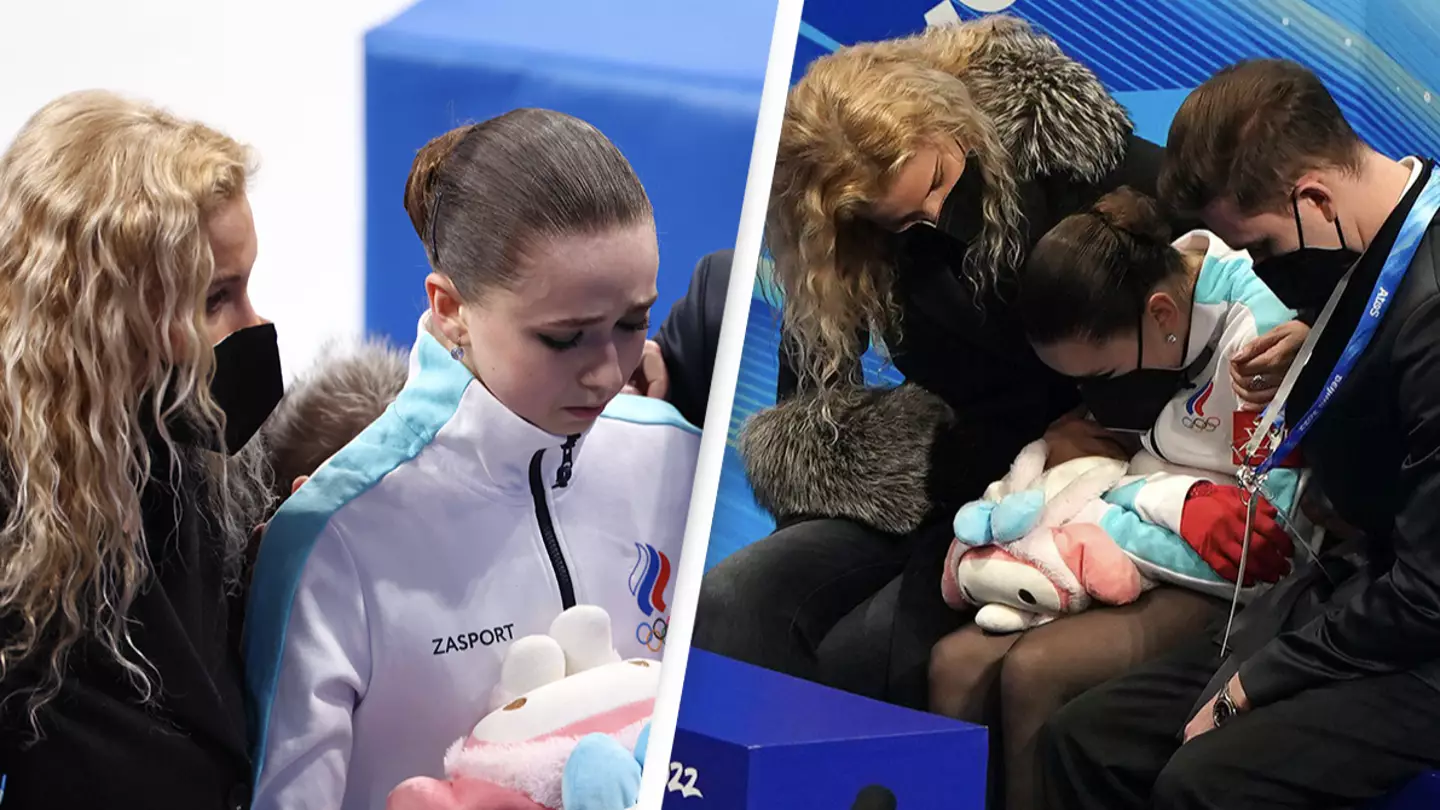 Cameras Catch Controversial Russian Skating Coach Shouting At 15-Year-Old After Falling Twice And Losing Medal