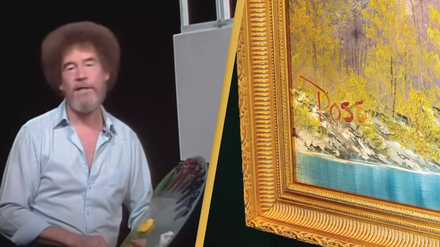 Bob Ross' first ever TV painting is going on sale for a jaw-dropping $10 million