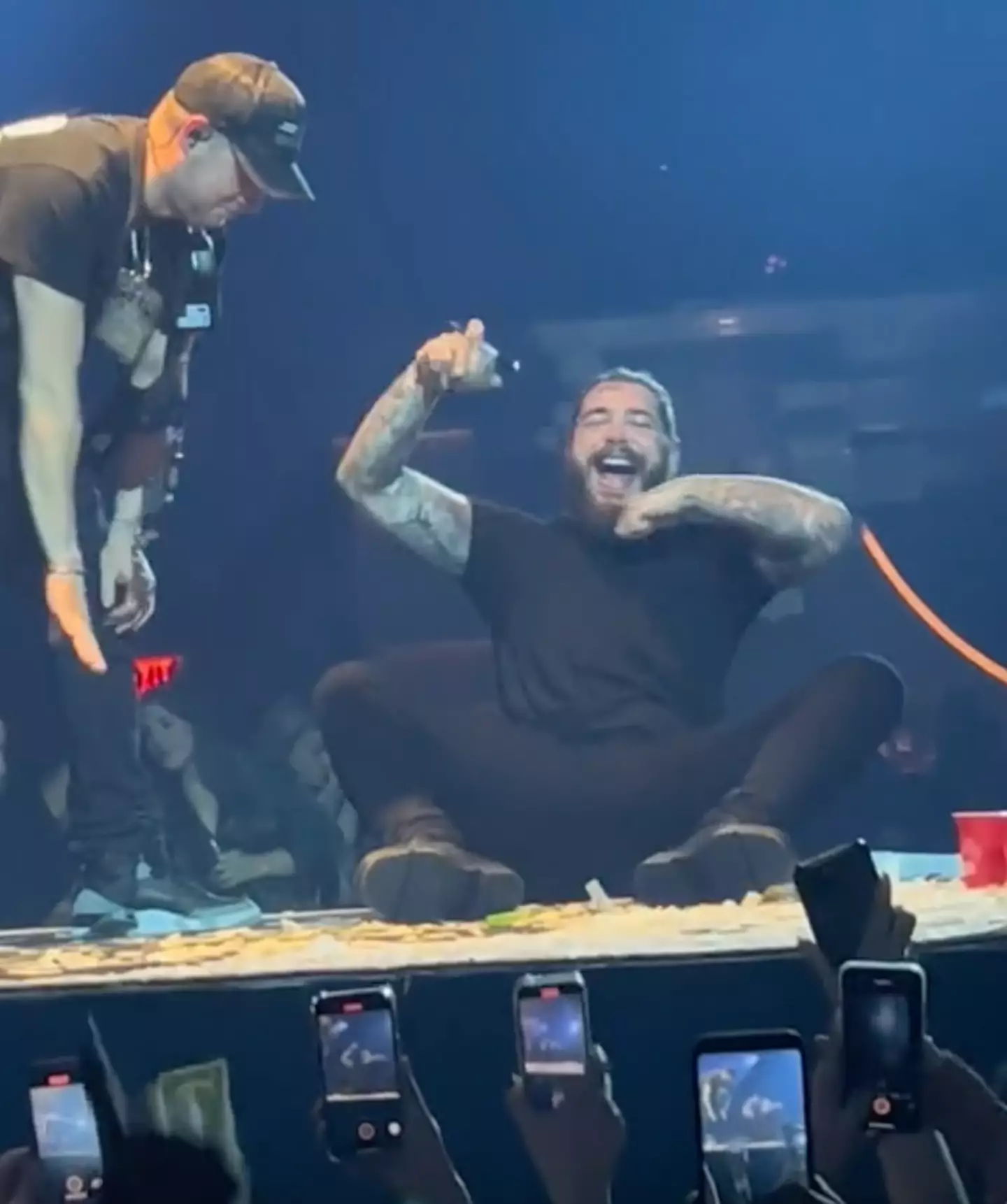 Post Malone did not want to move.