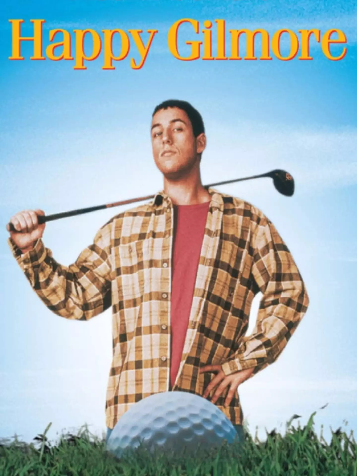 Happy Gilmore starring Adam Sandler.