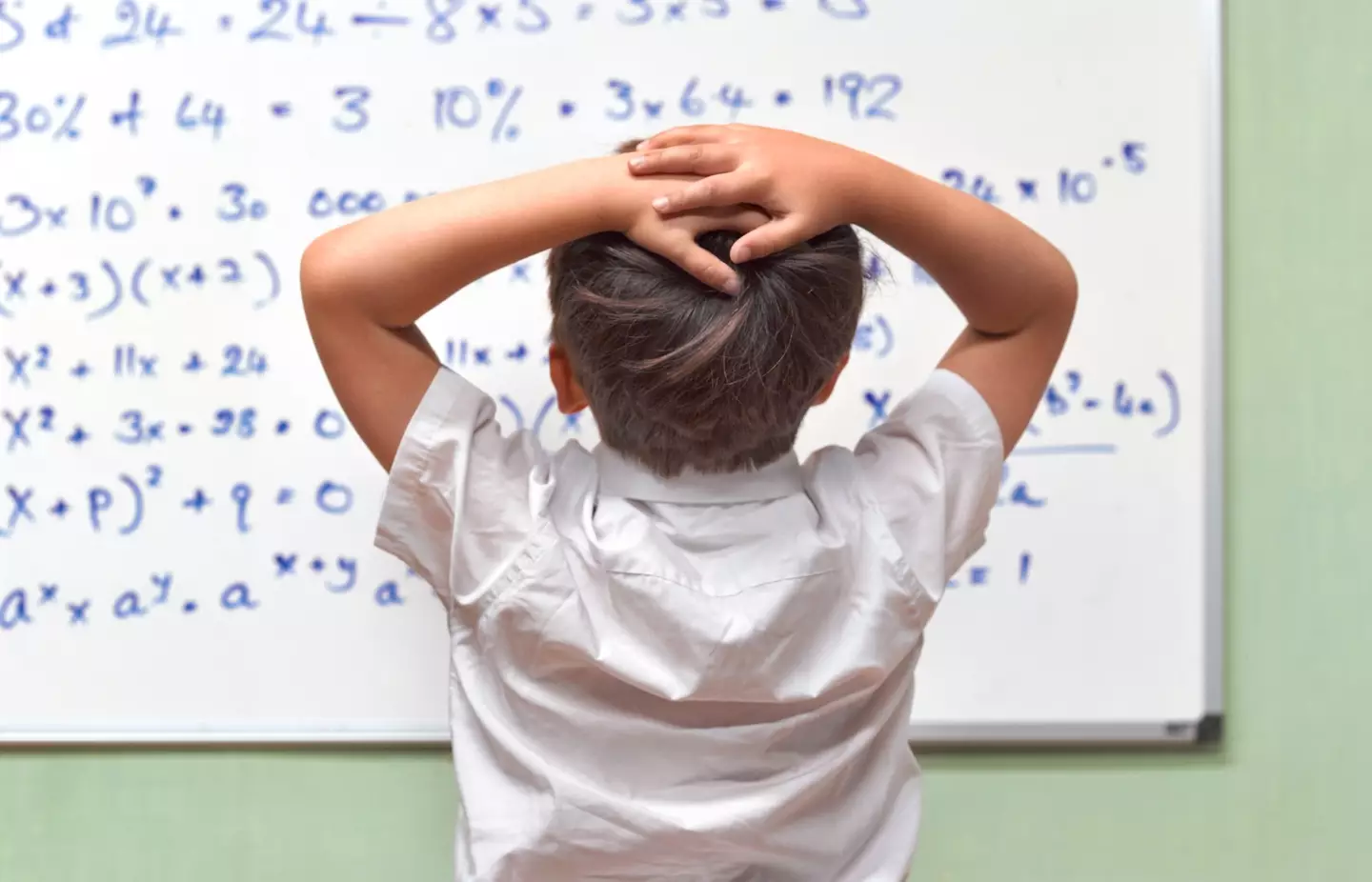 Math is enough to make anyone cry.