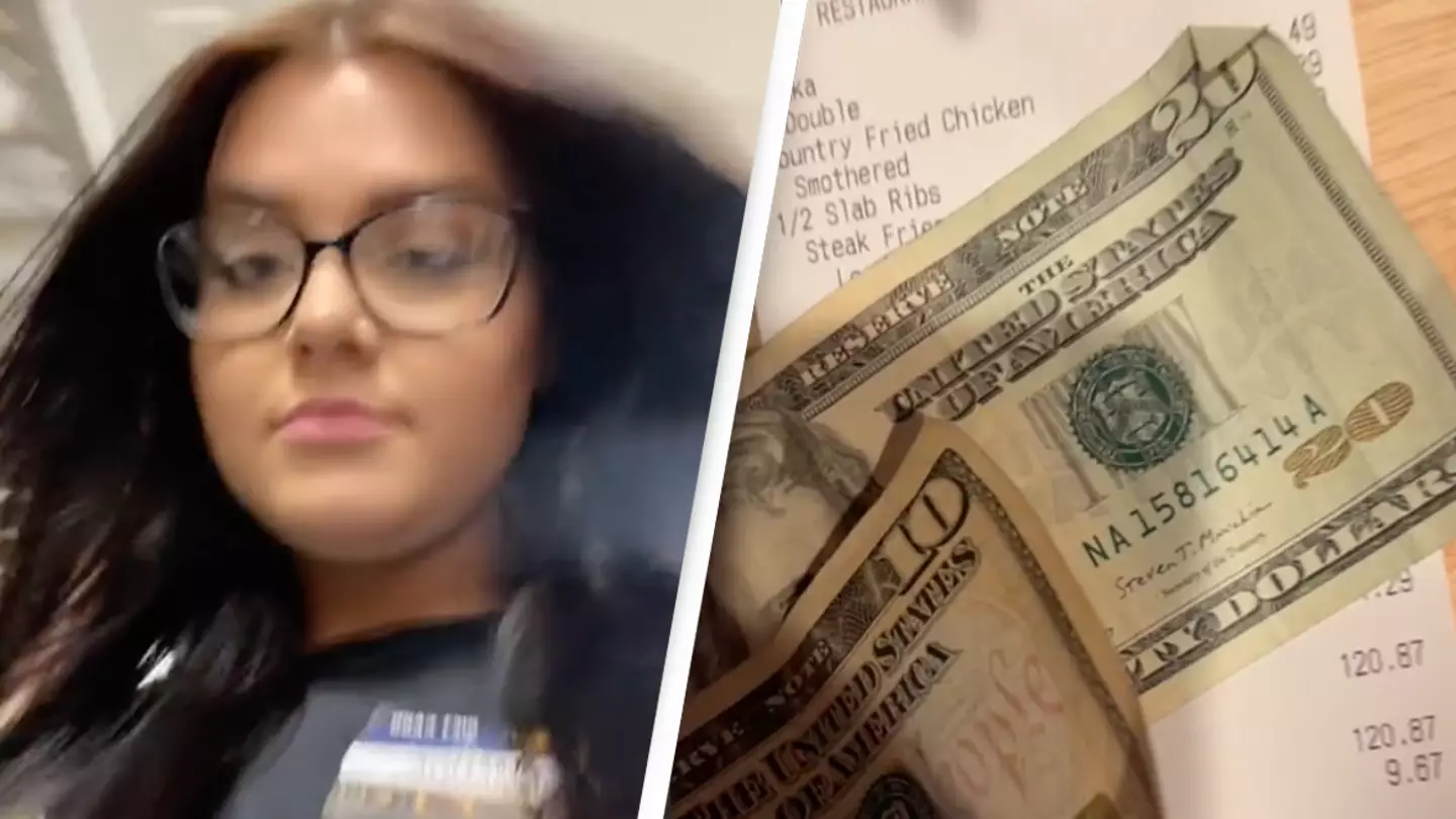 Diners claim they're 'over-tipping' after waitress shares her earnings for three hour shift